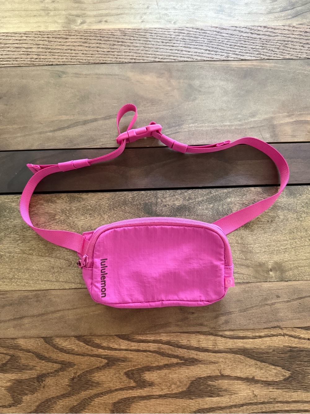 lululemon Hot Pink Crossbody Waist Pouch